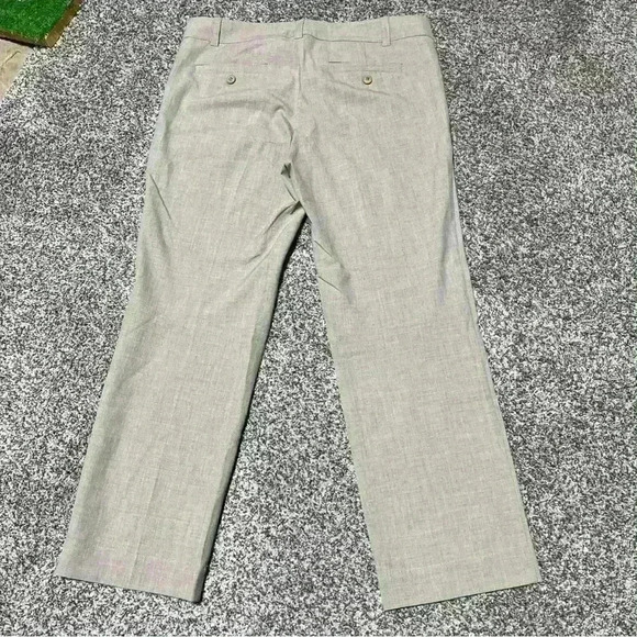 New York And Company City Stretch Luxe Ankle Slim Stretch Tan Pants Size 6 NWT - Picture 12 of 12